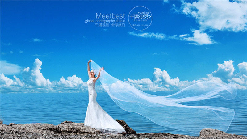 青海婚纱照—青海湖轻熟版青海婚纱摄影旅拍蜜月