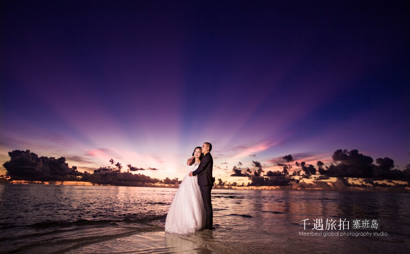 塞班岛婚纱照